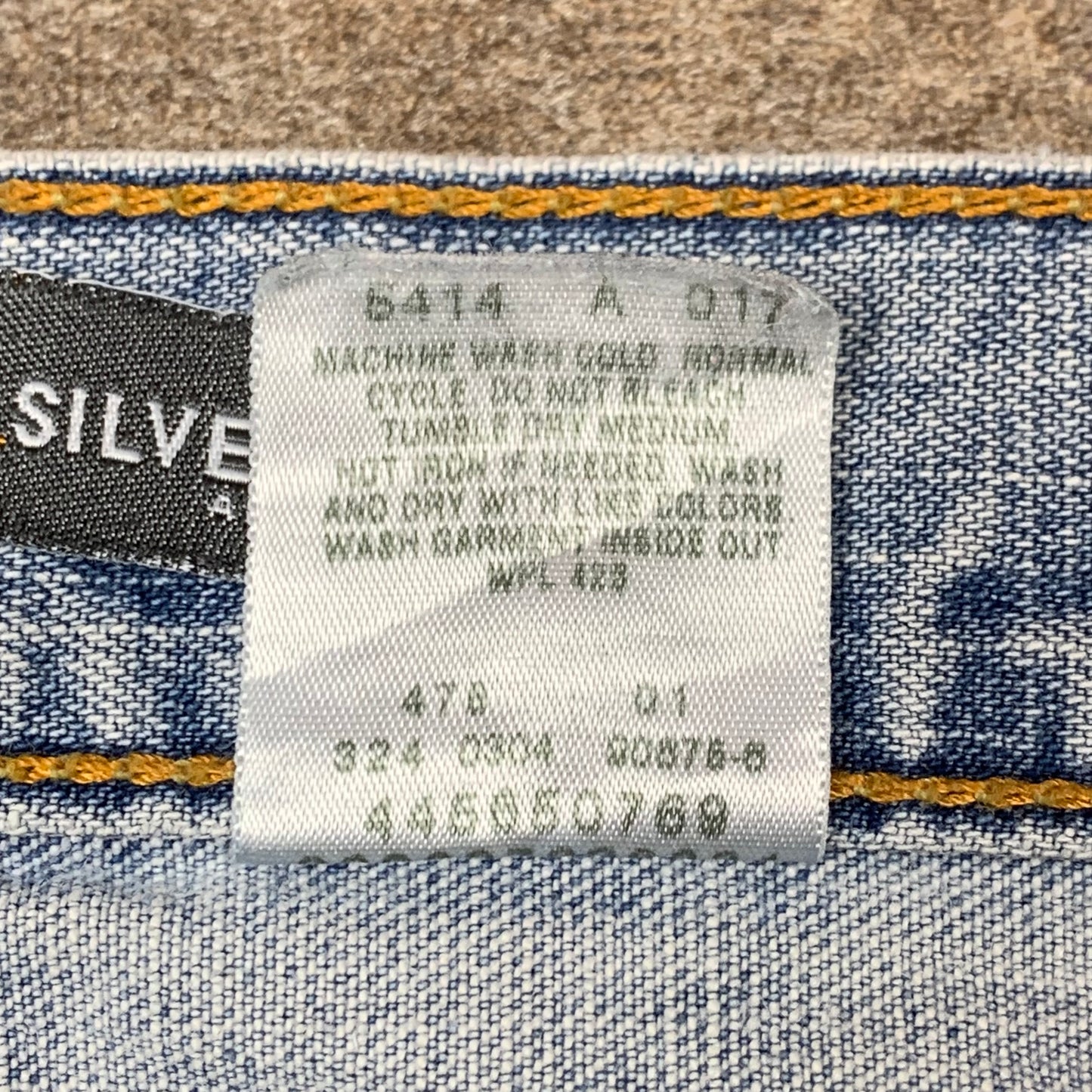Levi's Silvertab 00s baggy pale blue jeans (33")