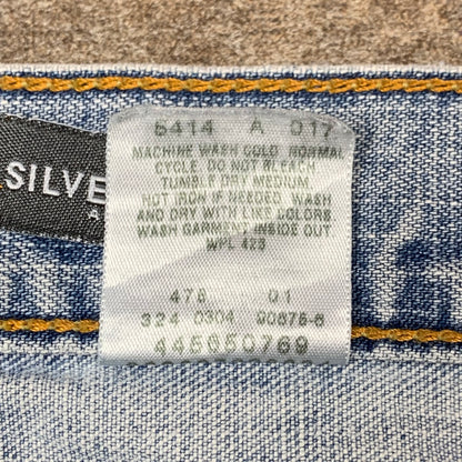 Levi's Silvertab 00s baggy pale blue jeans (33")