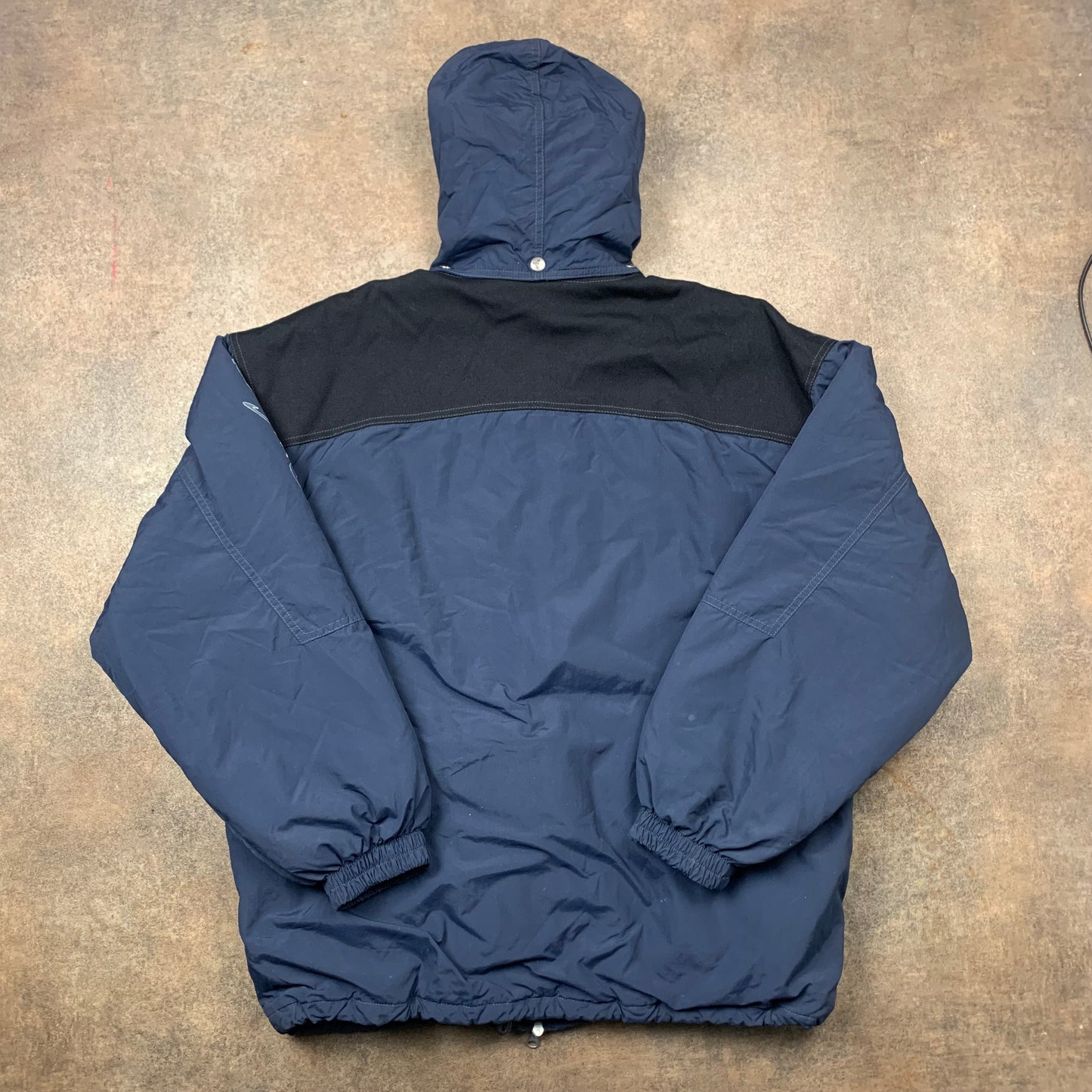 Oxbow 90s navy utilised ski jacket (L)