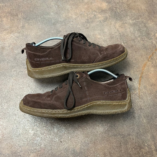 O'Neill 00s brown square trainers