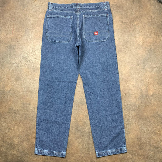 Quiksilver 00s baggy navy jeans