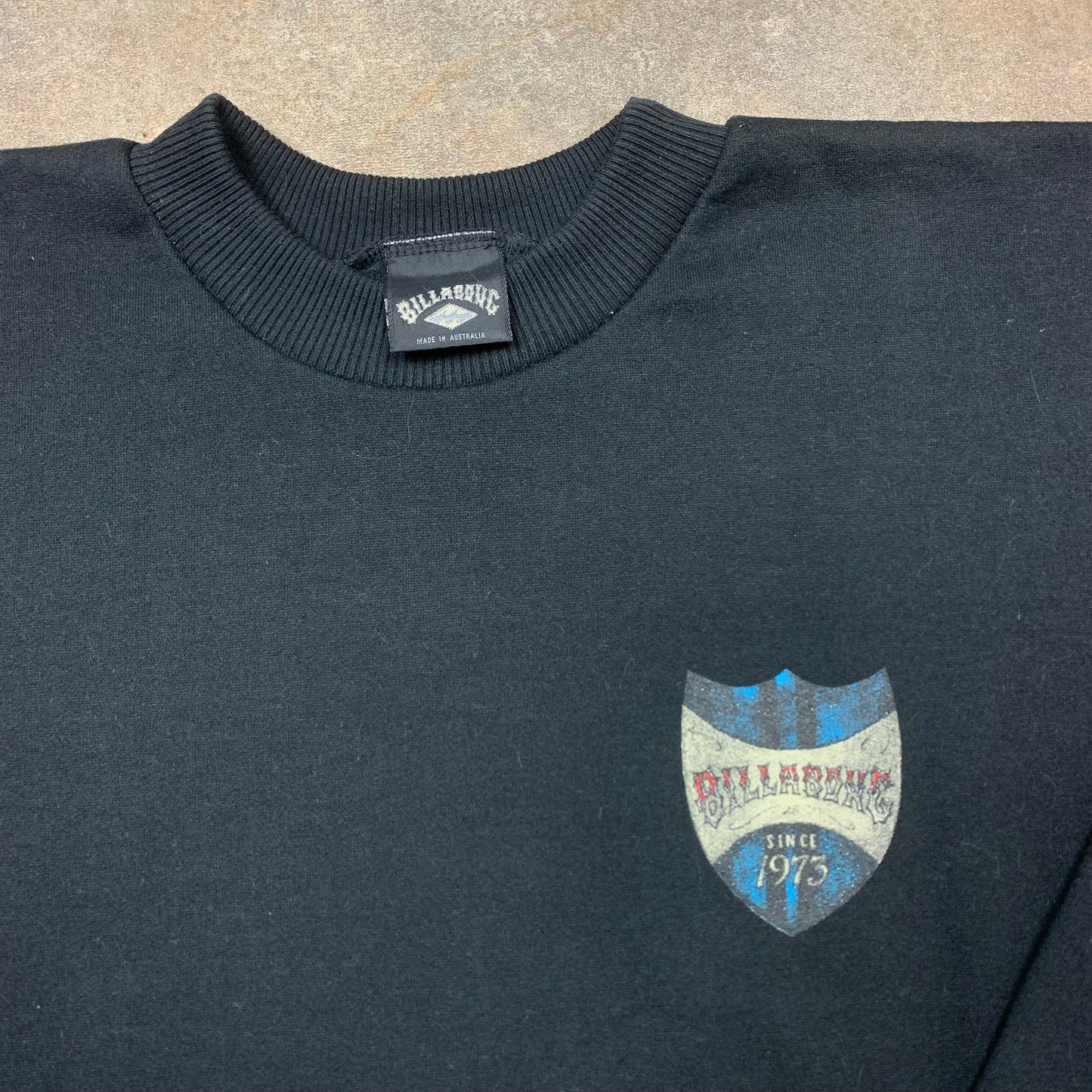 Billabong 1992 boxy graphic sweater (S)