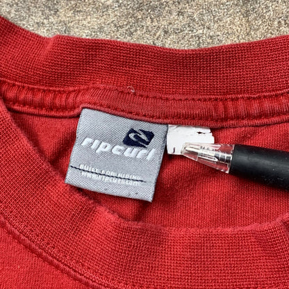 Rip Curl 00s long sleeve graphic tee