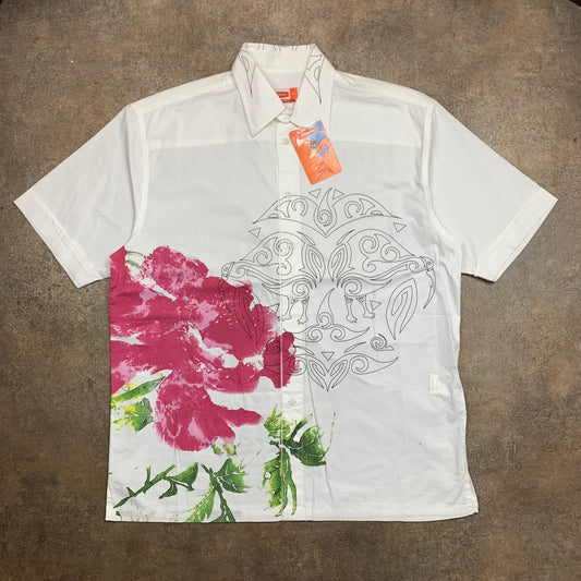 Oxbow 00s deadstock graphic button shirt