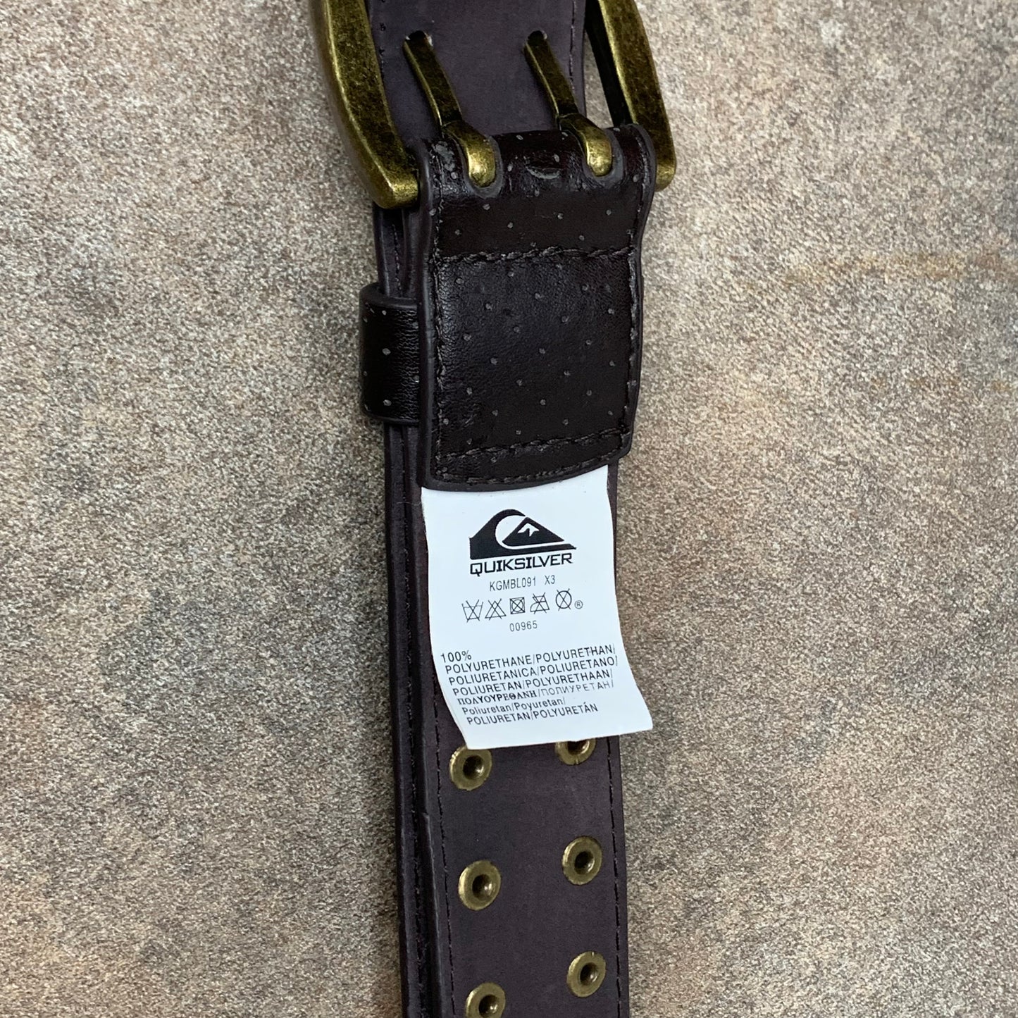 Quiksilver 00s grunge studded belt