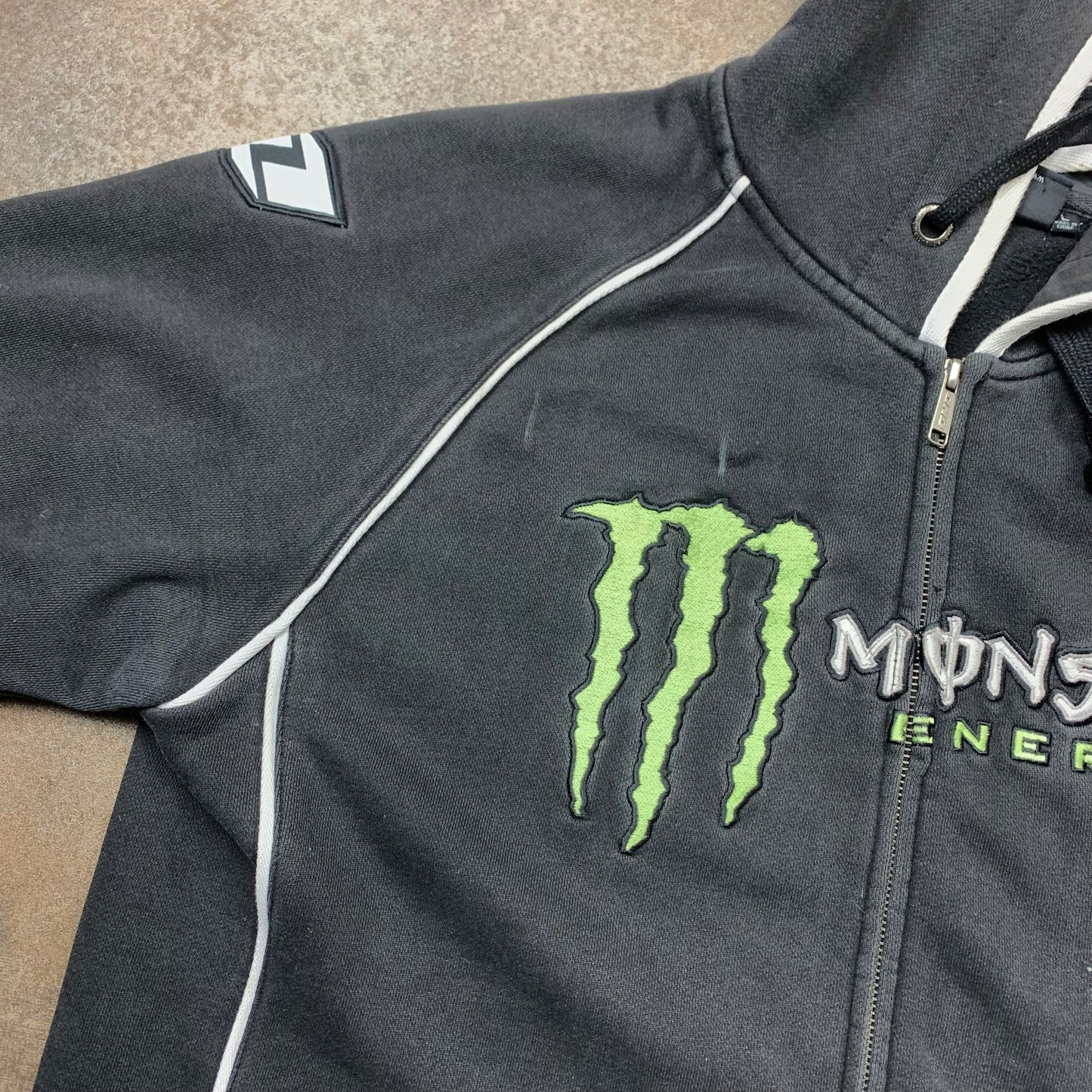 One Industries x Monster Energy 00s graphic hoodie (L)