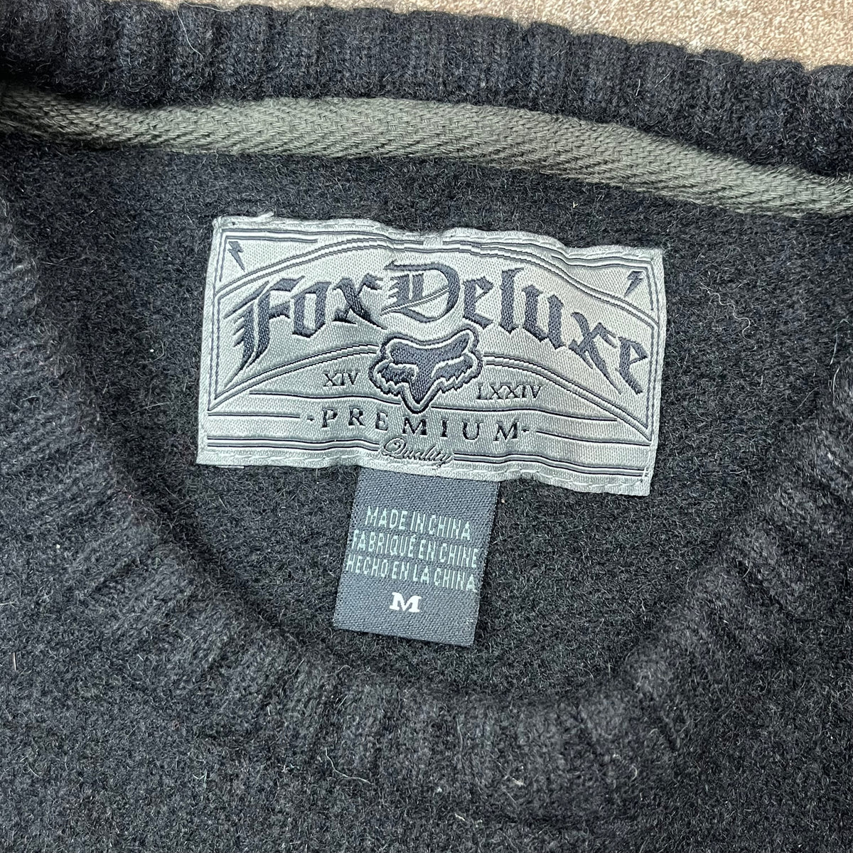 Fox Racing 00s wool knit (M)