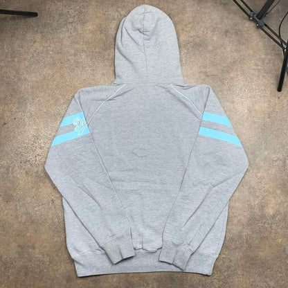 Mambo 00s grey blue baggy hoodie