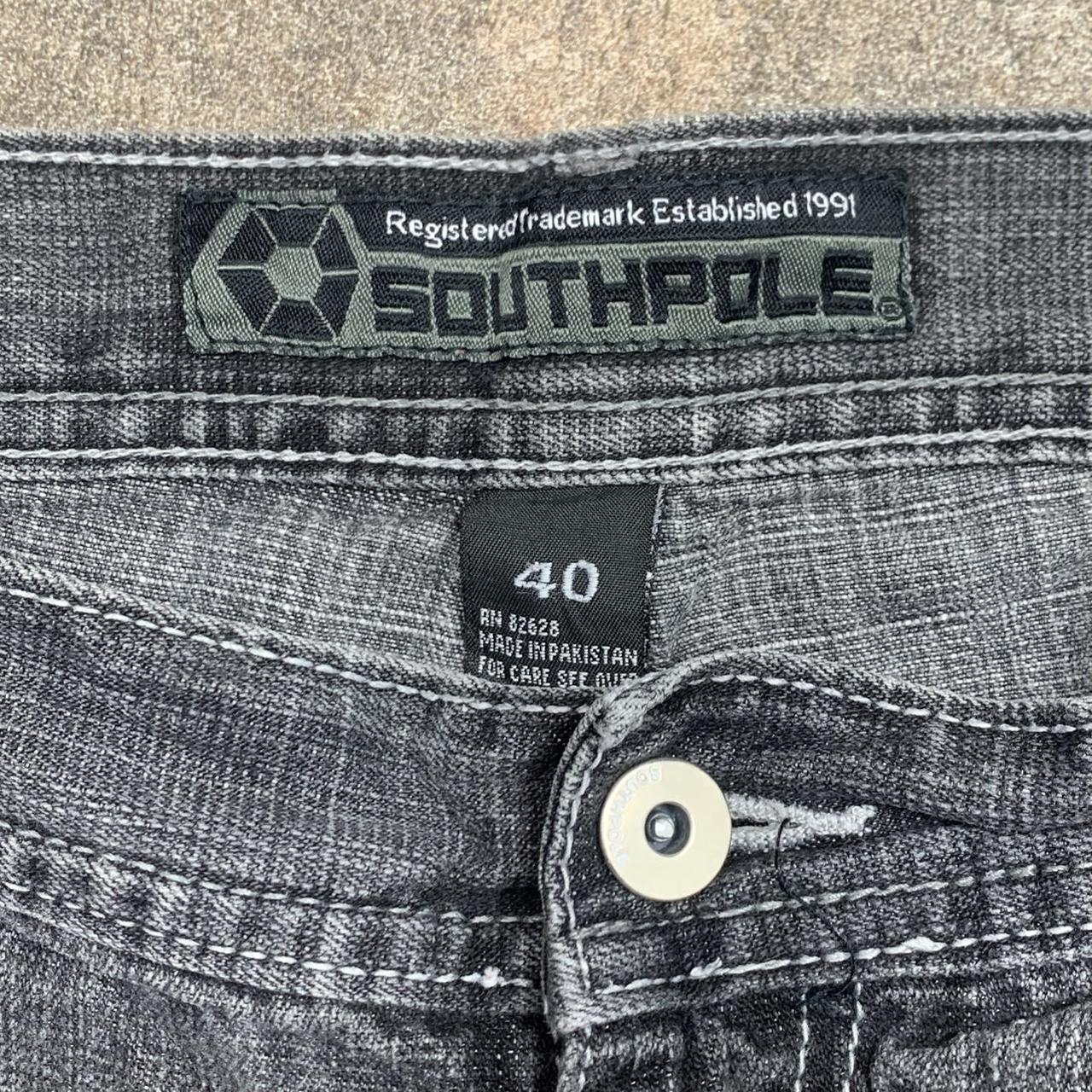 Southpole 00s red tab baggy jorts (40")