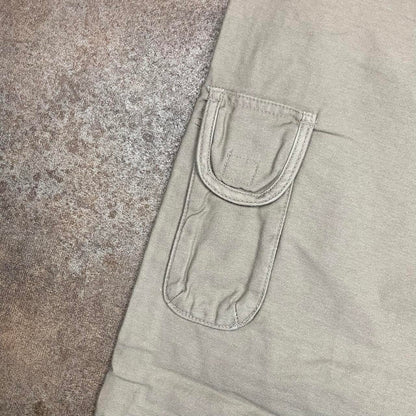 Oakley 00s cream beige baggy cargo jeans