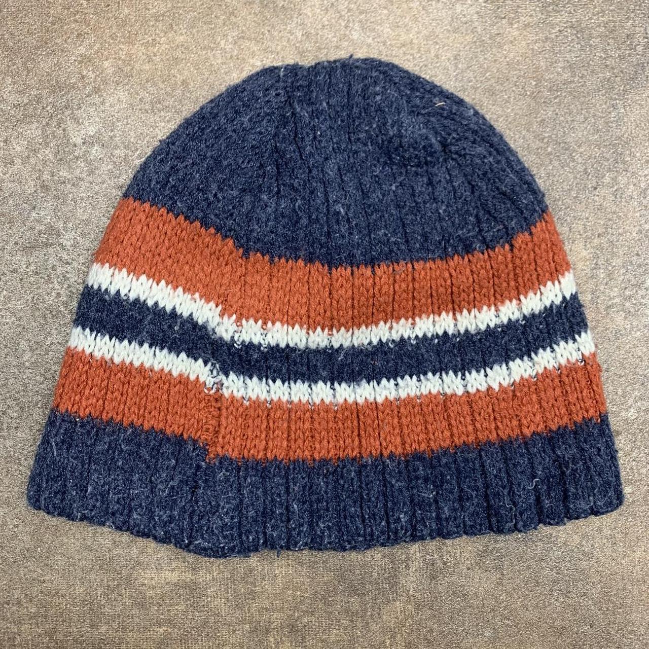 Billabong 90s navy orange beanie