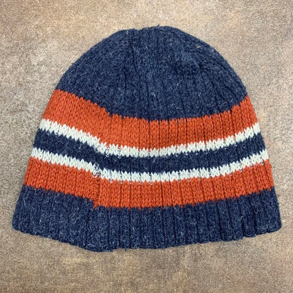 Billabong 90s navy orange beanie