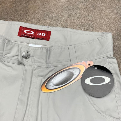 Oakley Software 00s white baggy cargo shorts