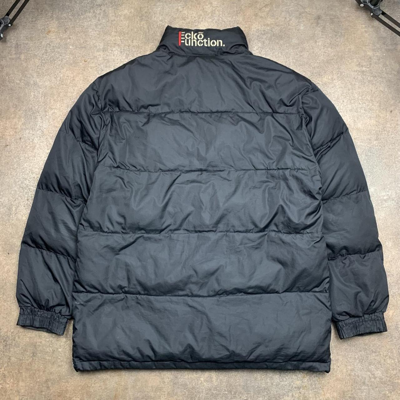 Ecko Function 00s black puffer logo jacket