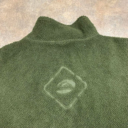 Quiksilver 90s khaki graphic boxy fleece