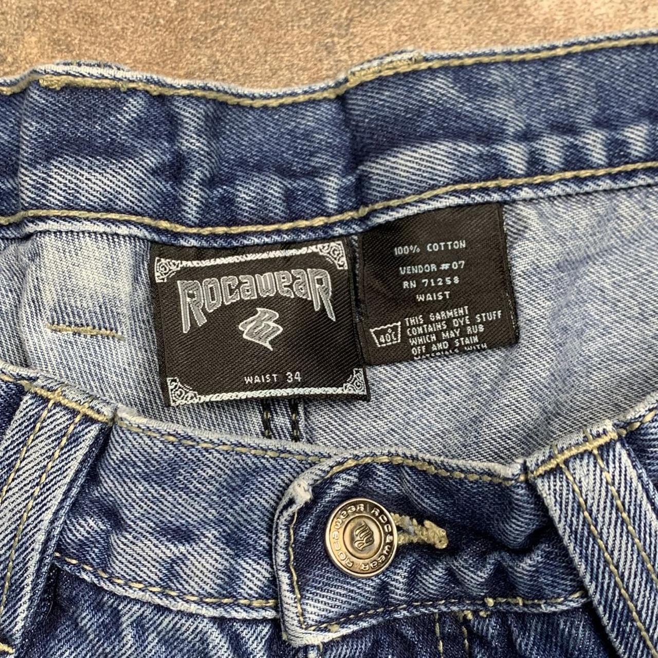 Rocawear 00s baggy carpenter denim jorts