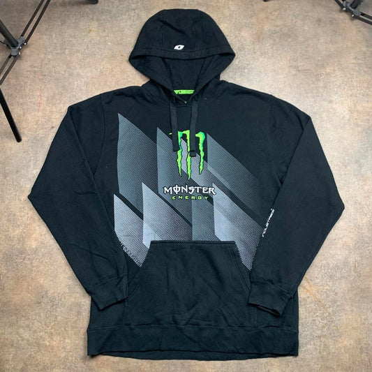 One Industries x Monster Energy 00s graphic baggy hoodie