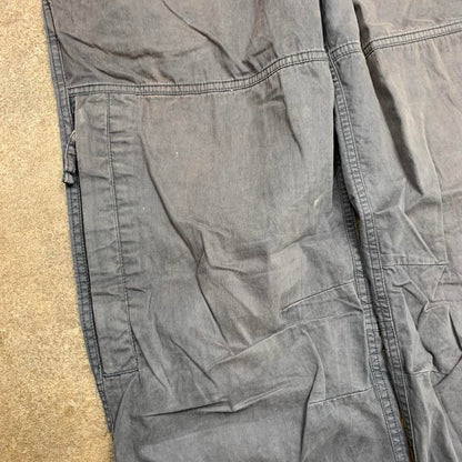 O'Neill 00s grey baggy graphic cargo trousers