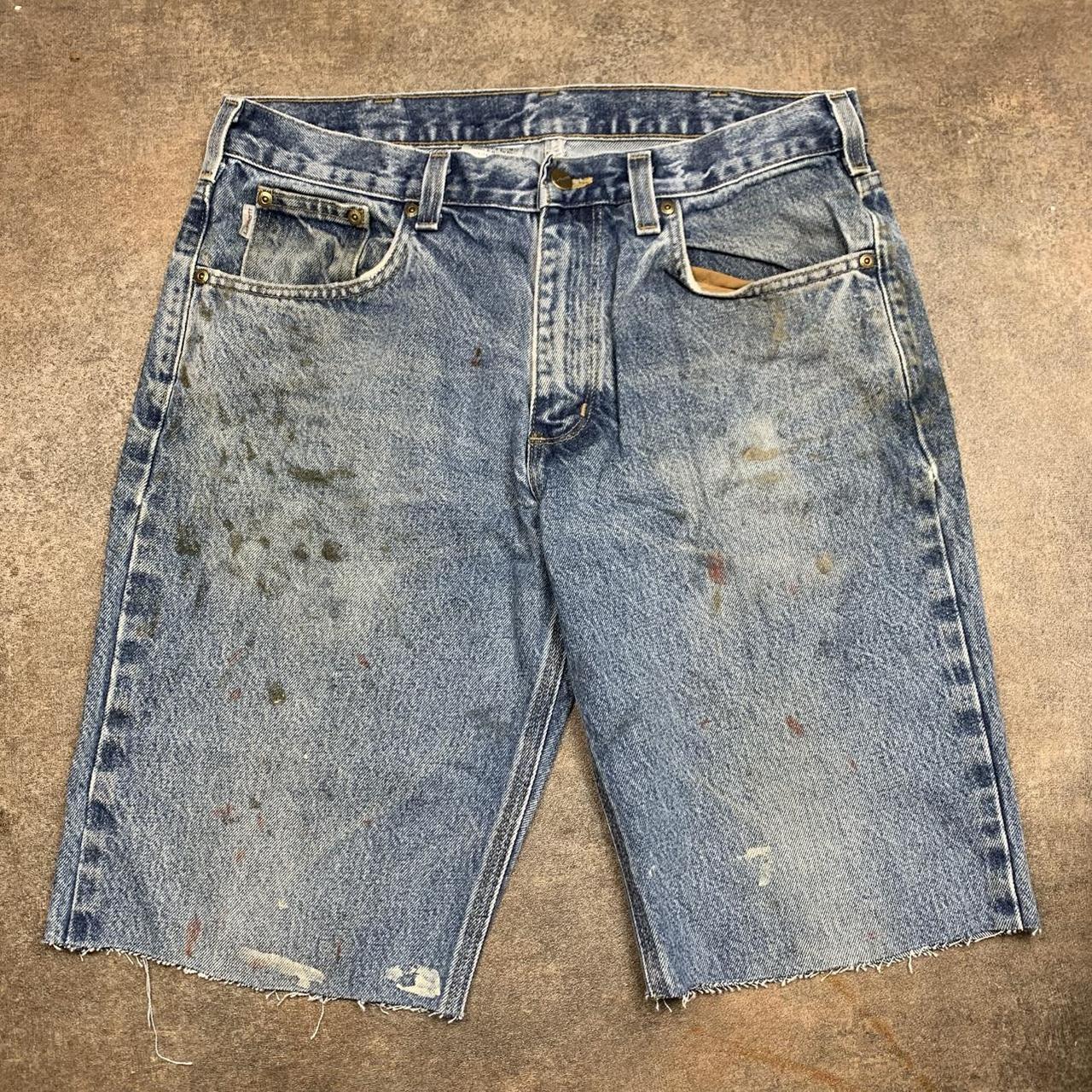Carhartt 00s blue baggy denim jeans