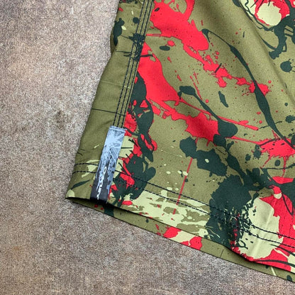Oakley 00s khaki baggy graphic boardshorts