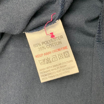 Ocean Pacific 00s grey pink graphic polo shirt