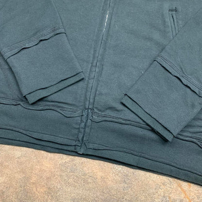 Oakley 00s graphic black faded zip jumper