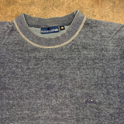 Quiksilver 90s blue graphic long sleeve tee