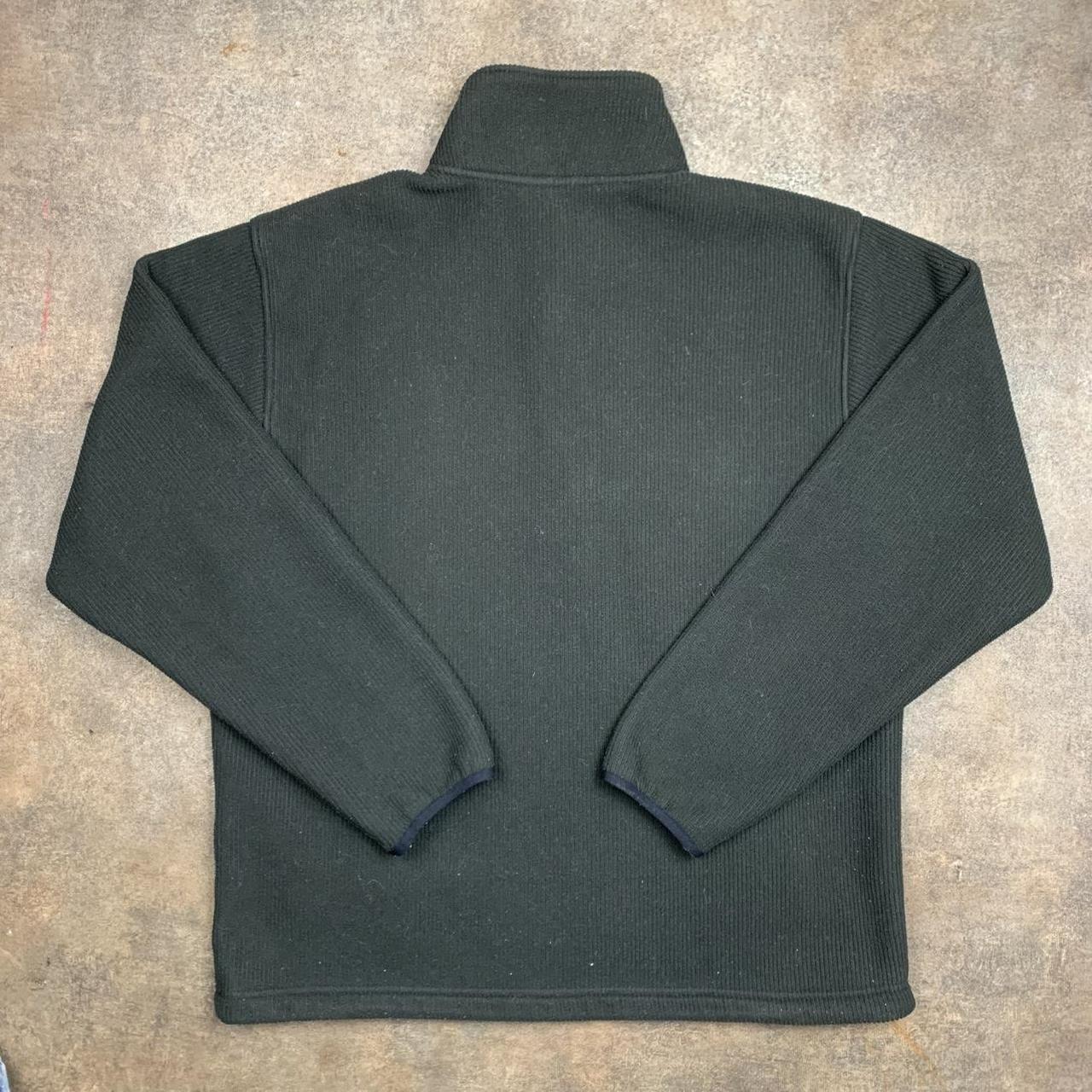 Quiksilver 90s chunky lined black jumper