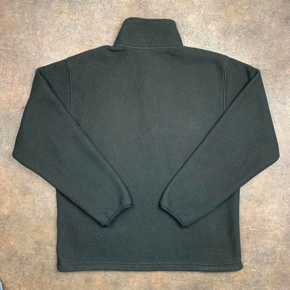 Quiksilver 90s chunky lined black jumper