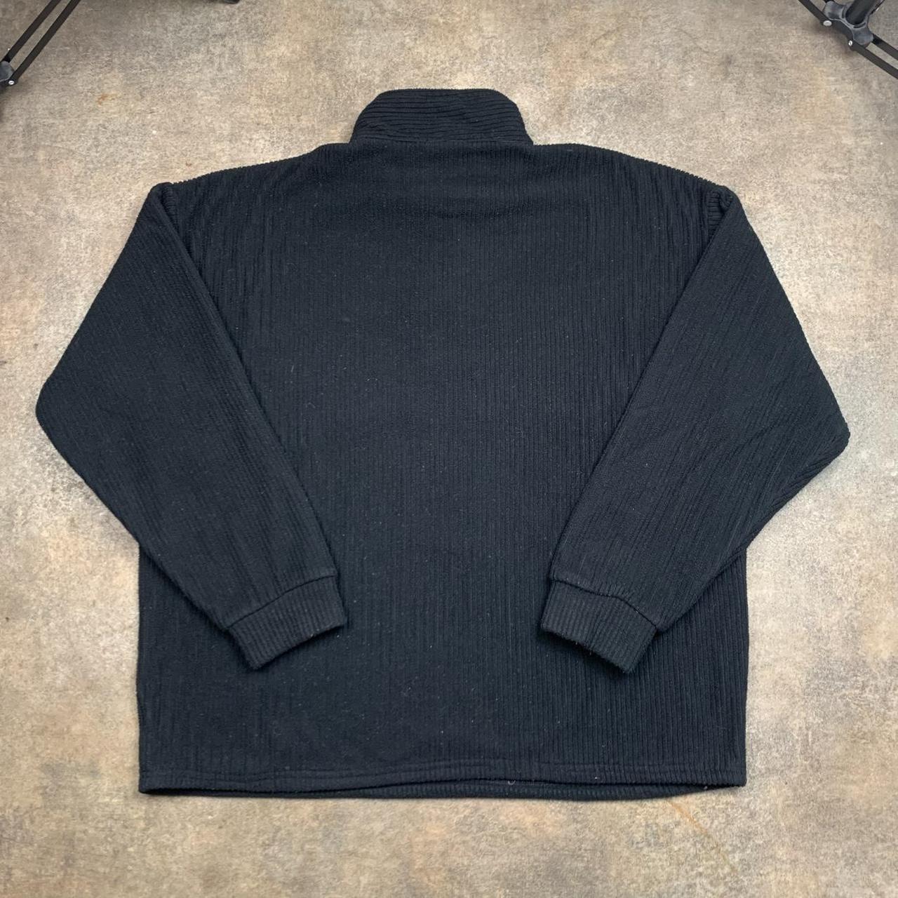 O'Neill 90s black chunky cord sweatshirt