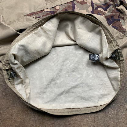 Quiksilver 00s cream camo technical utilised coat