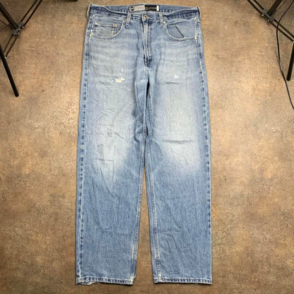 Levi's Silvertab 00s light blue baggy denim jeans