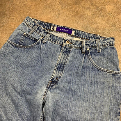 Levi’s Silvertab 90s baggy blue faded denim jeans