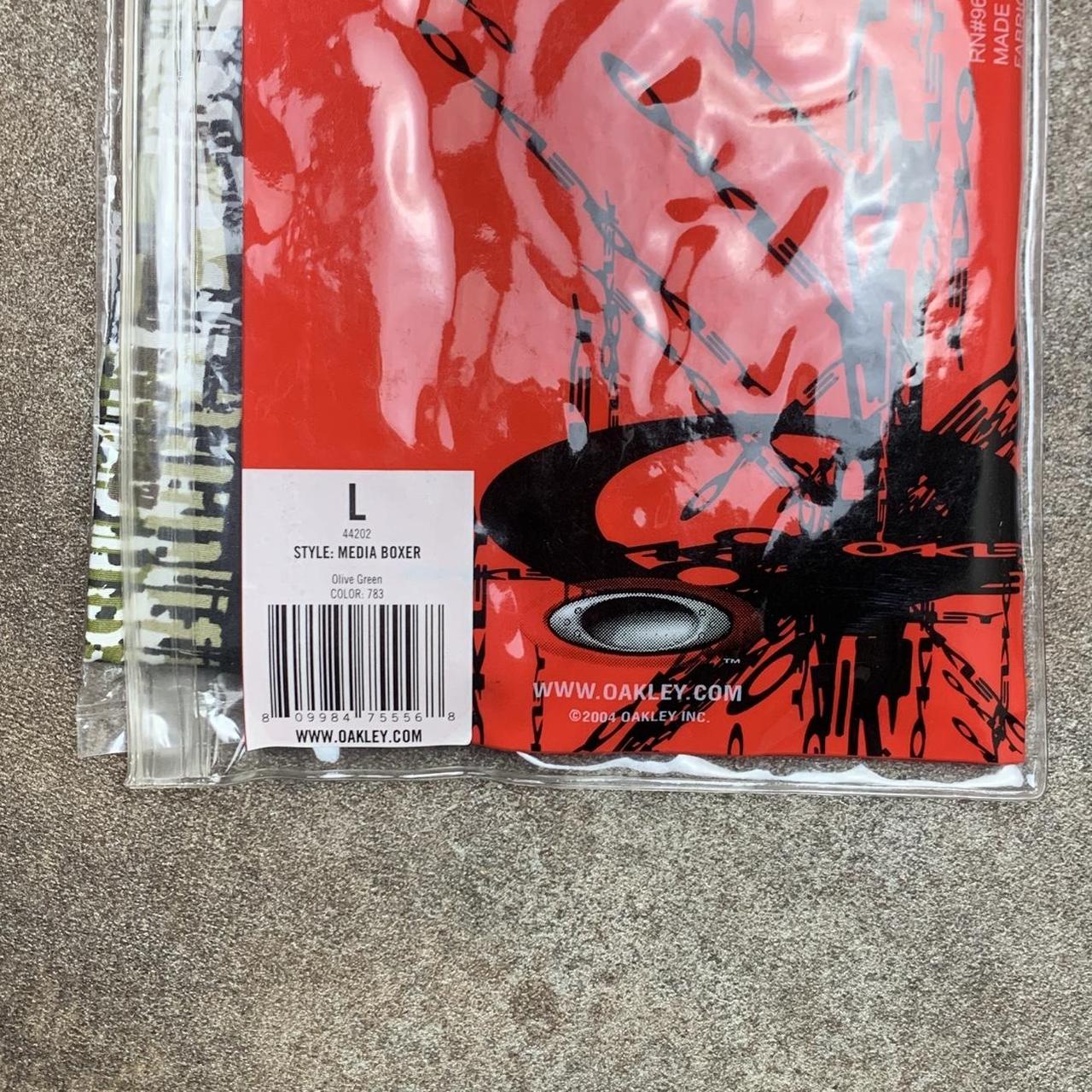 Oakley Software 2004 graphic baggy boxer pants