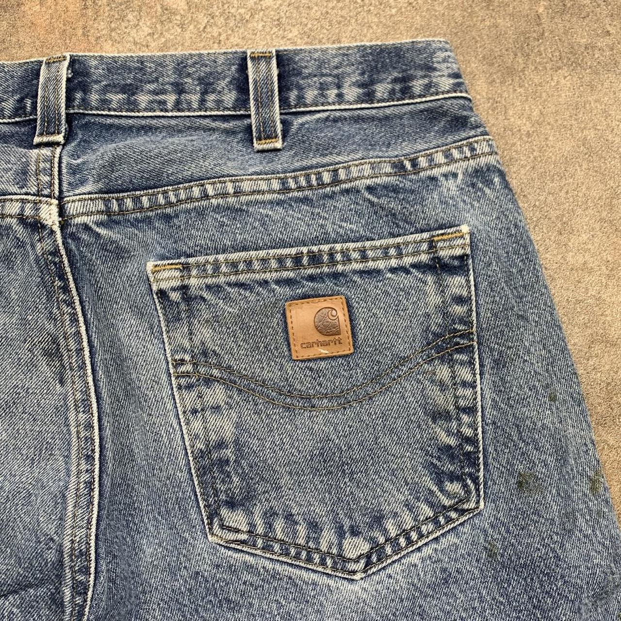 Carhartt 00s blue baggy denim jeans