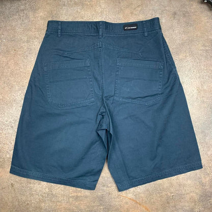Oakley Software 00s navy baggy denim shorts