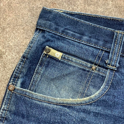 Southpole 00s navy baggy carpenter denim jeans
