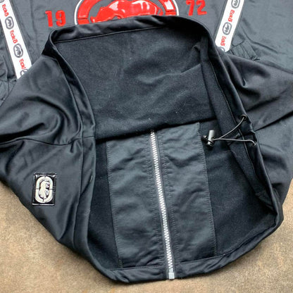 Ecko Function 00s graphic black red zip jacket