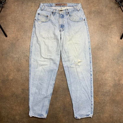 Levi's Silvertab 90s light blue denim jeans