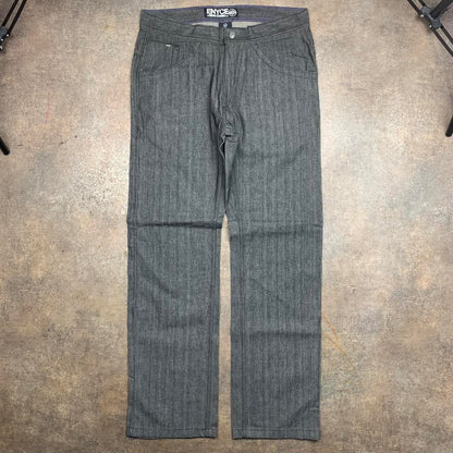 Enyce 00s baggy grey graphic denim jeans