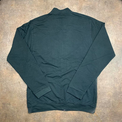 Oakley 00s black graphic boxy zip jumper