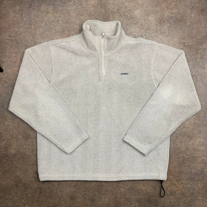 Quiksilver 90s graphic chunky knit cream jumper