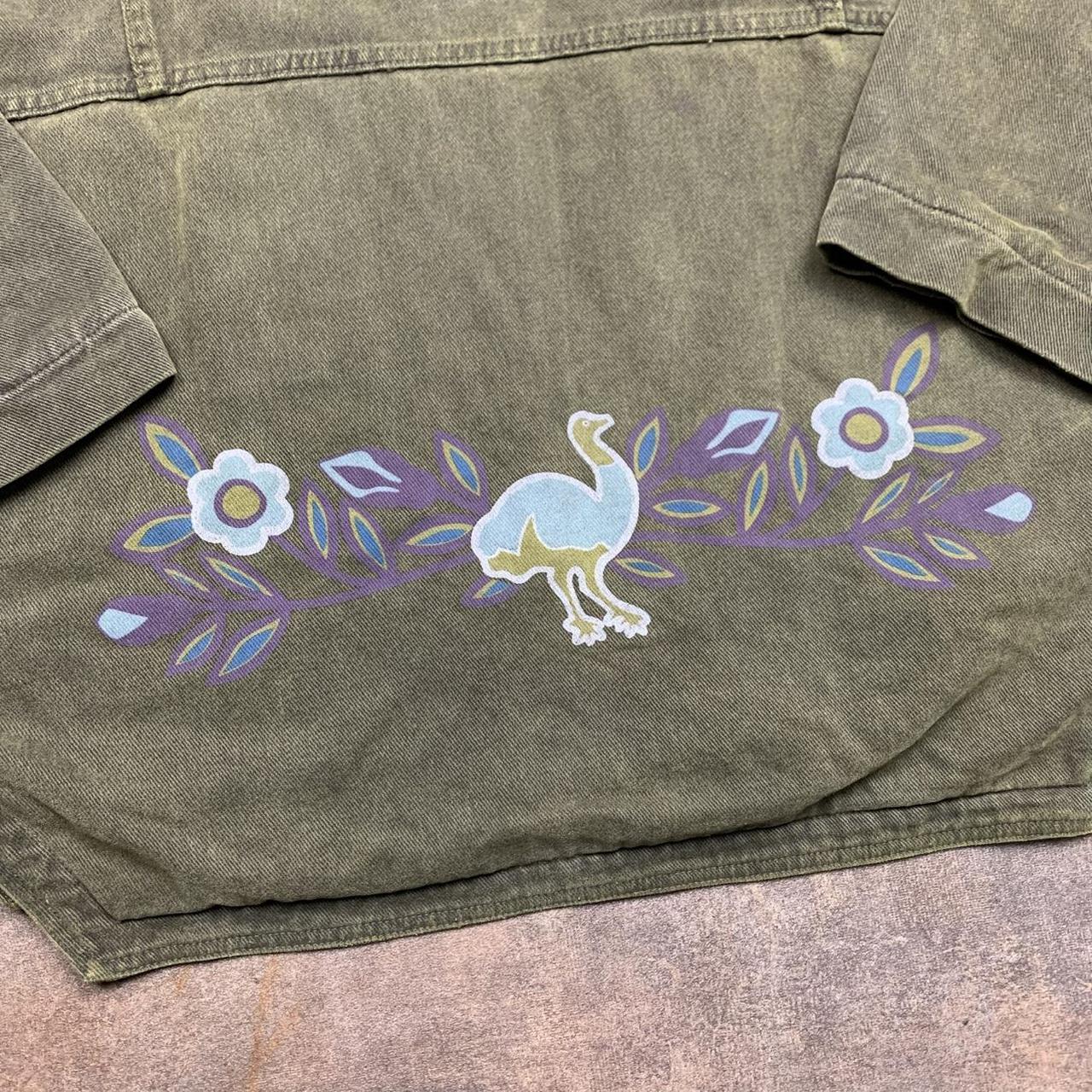 Oxbow 90s corduroy graphic jacket (M)