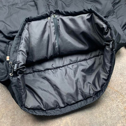 Ecko Function 00s black puffer logo jacket