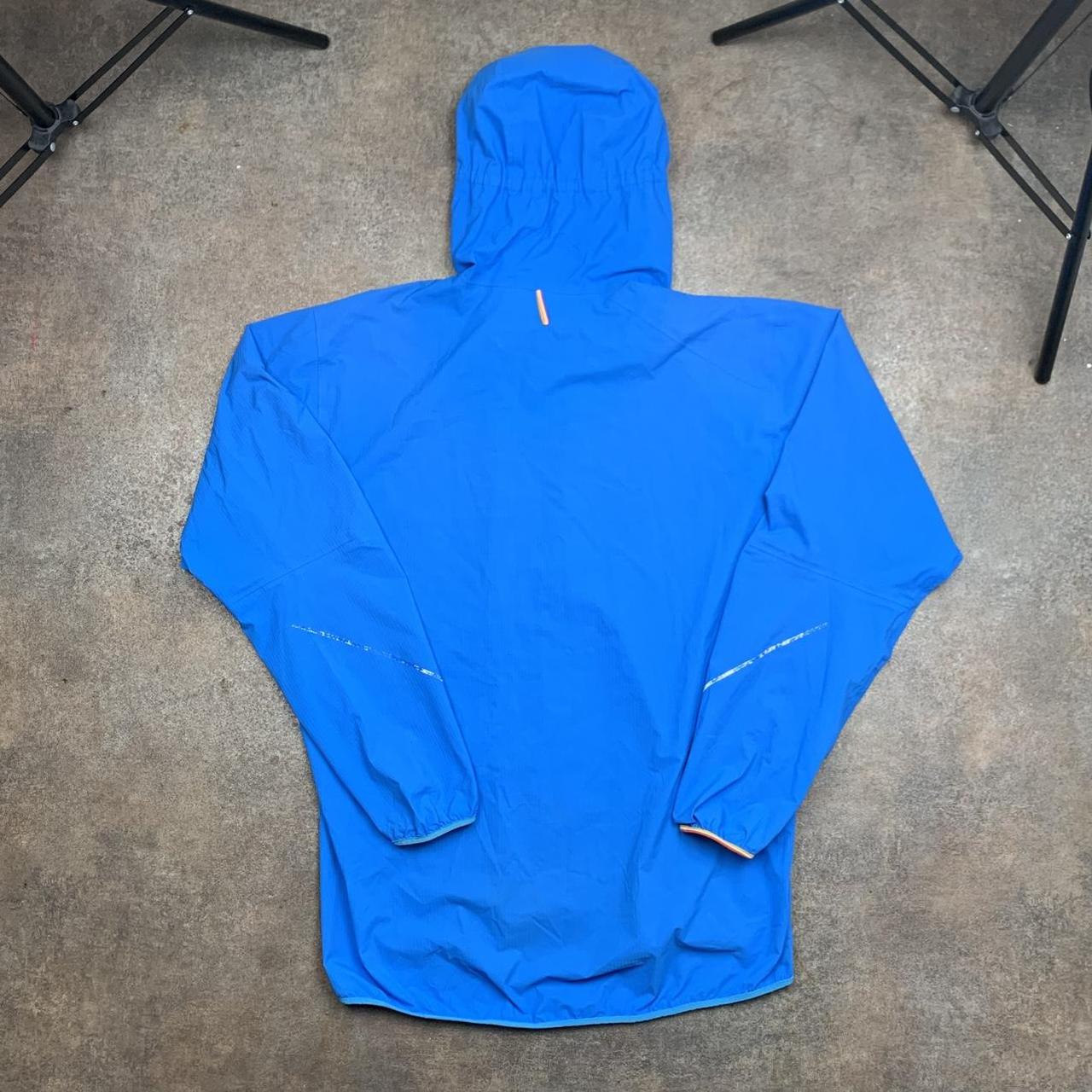 Haglöfs blue utilised lined jacket