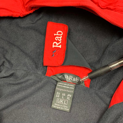 Rab Vapour Rise red utilised ski jacket