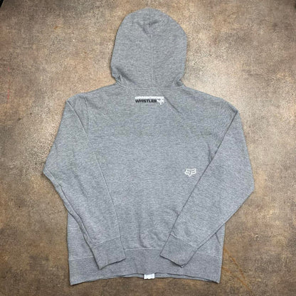 Fox Racing x Red Bull graphic grey zip hoodie