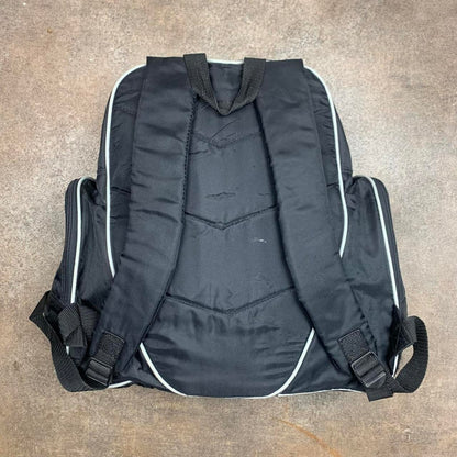 Le Coq Sportif 00s black graphic backpack
