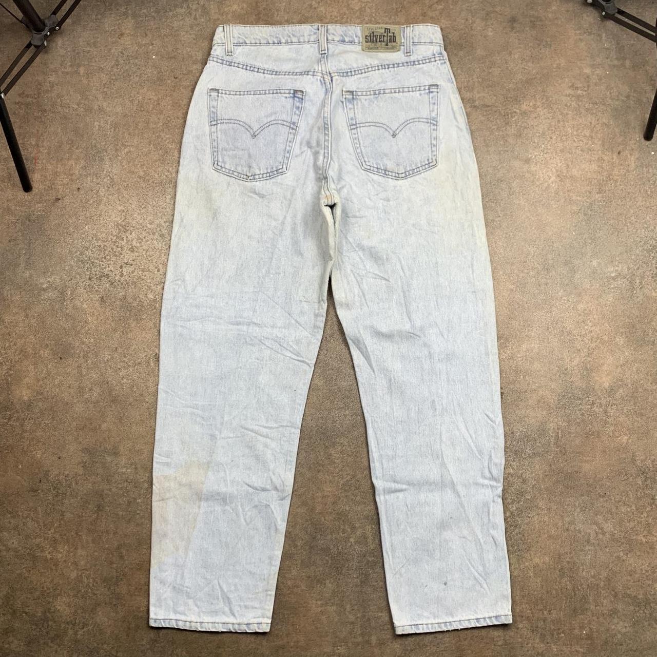 Levi’s Silvertab 00s baggy pale blue denim jeans