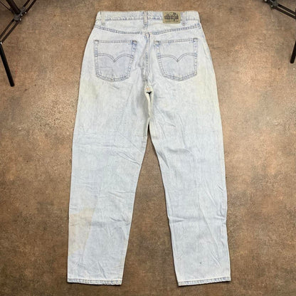 Levi’s Silvertab 00s baggy pale blue denim jeans